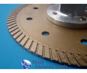 TARCZA DIAMENTOWA DO GRANITU 125MM FLANSZA / GWINT M14 SUPER PREMIUM BLADE 